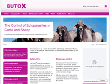 Tablet Screenshot of butox-info.com